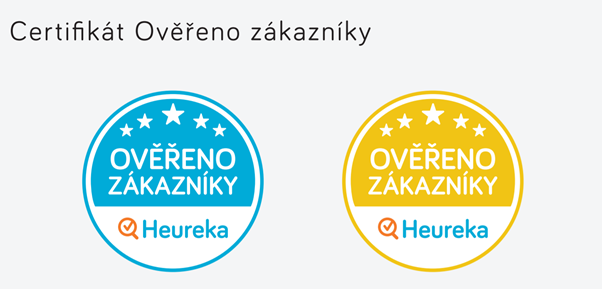 Certifikáty Ověřeno zákazníky