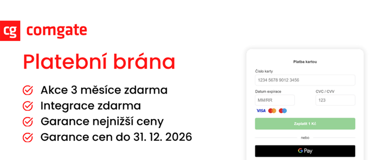 Comgate na FastCentriku